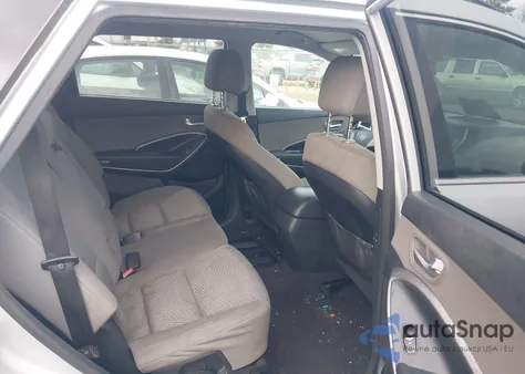 2017 Hyundai Santa Fe Se from USA, damaged, VIN KM8SM4HF2HU185942